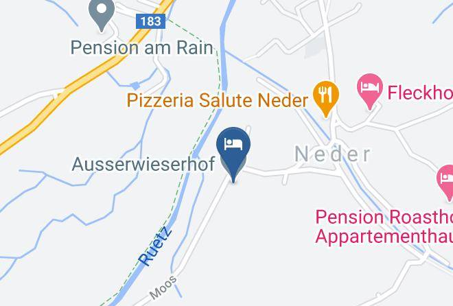 Innsbruck Land - Ausserwieserhof Maps