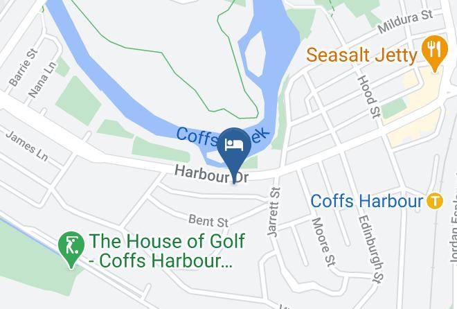 Coffs Harbour - Aussitel Backpackers Maps