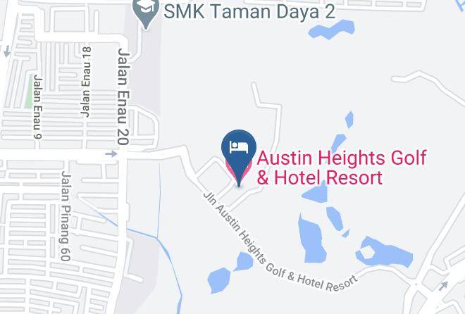 Austin Heights Golf & Hotel Resort Map