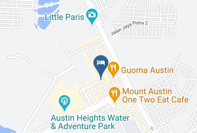 Johor Bahru - Austin Manhattan Uha Shortstay Maps