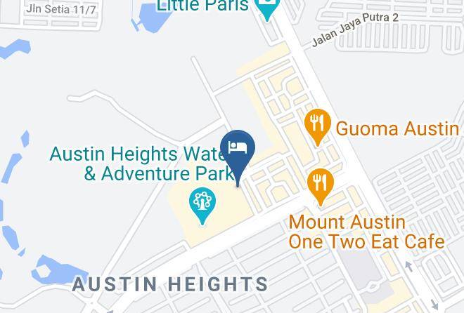 Johor Bahru - Austin Park Hotel Maps