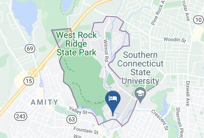 Austin Street Inn Map