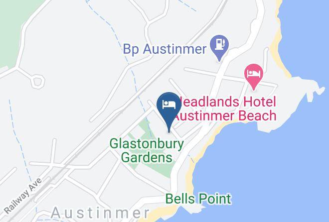 Wollongong - Austinmer Gardens B&b Maps