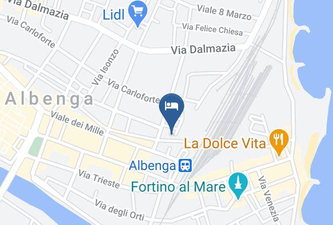 Savona - Australe Affittacamere Maps
