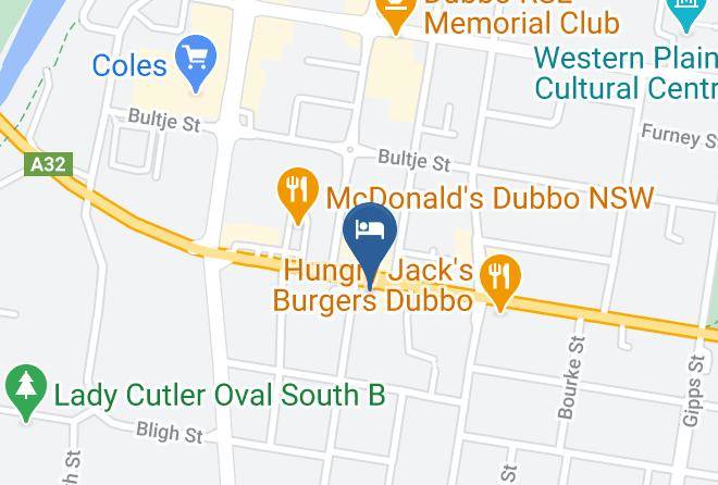 Western Plains Regional - Australian Heritage Motor Inn Maps