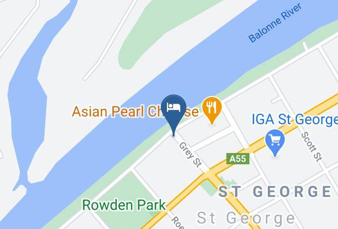 Balonne - Australian Hotel Motel St George Maps