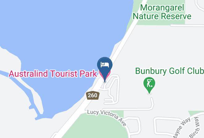 Harvey - Australind Tourist Park Maps