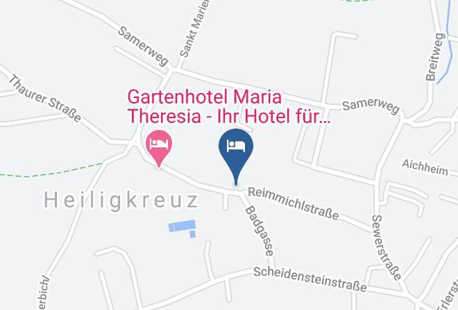 Innsbruck Land - Austria Classic Hotel Heiligkreuz Hall In Tirol Maps