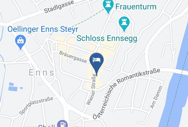 Linz Land - Austria Classic Hotel Lauriacu Hotel Maps