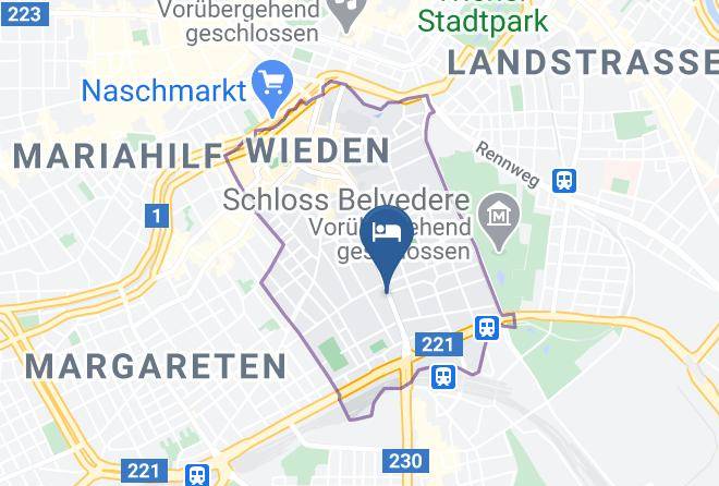 Vienna Wieden - Austria Trend Hotel Beim Theresianum Maps