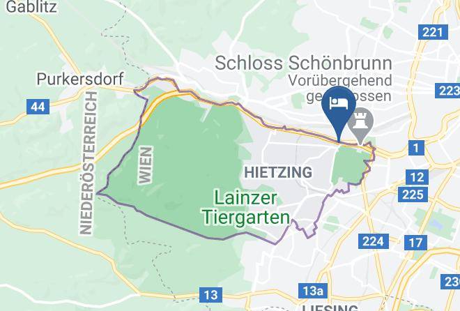 Vienna Hietzing - Austria Trend Hotel Maximilian Maps