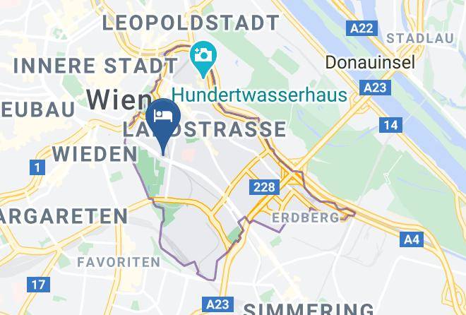 Vienna Landstrase - Austria Trend Hotel Savoyen Vienna Maps