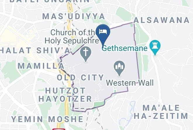 Austrian hospice map