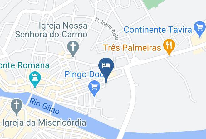 Tavira - Authentic Tavira Hotel Maps