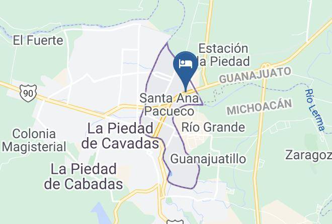 Penjamo - Auto Hotel A Fonte Maps