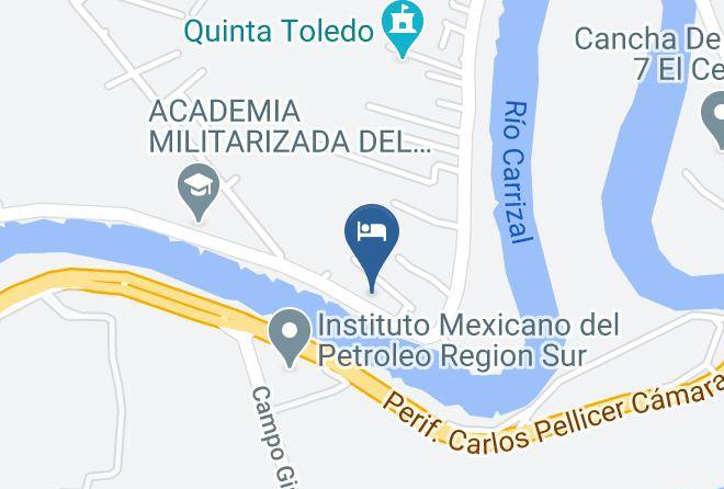 Nacajuca - Auto Hotel Constelacion Maps
