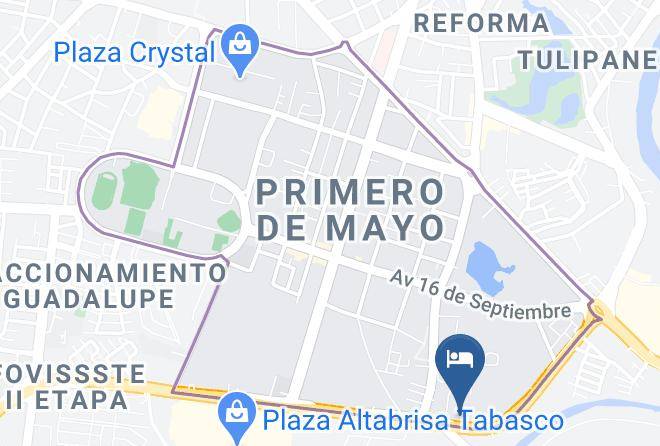 City Centre - Auto Hotel Costa Azul Maps