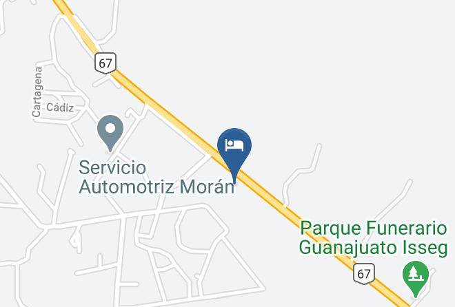 Guanajuato San Isidro - Auto Hotel Elitte Maps