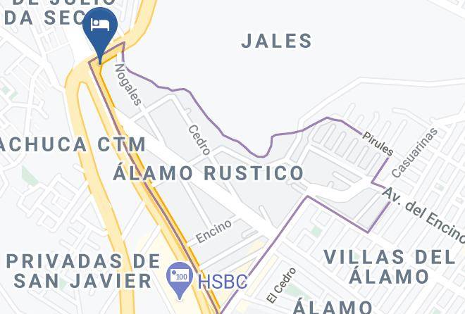 Mineral De La Reforma - Auto Hotel La Quinta Maps