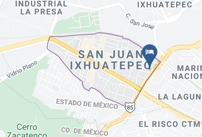 Tlalnepantla De Baz - Auto Hotel Las Vegas Maps