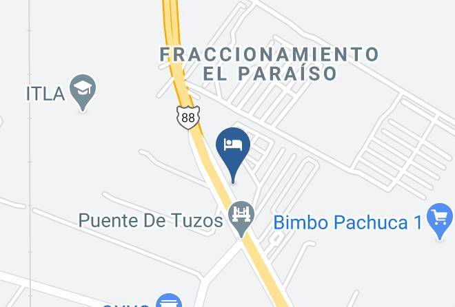 Mineral De La Reforma - Auto Hotel Londres Maps