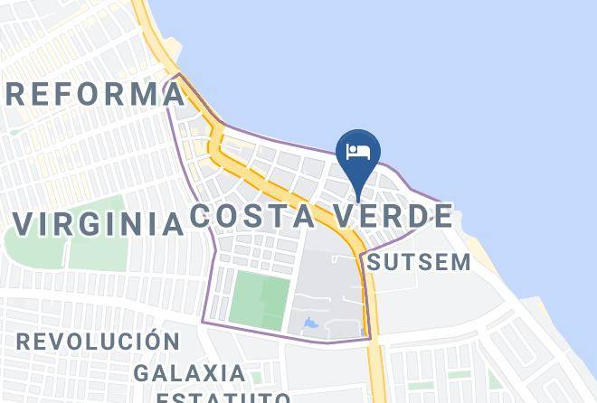 Boca Del Rio - Auto Hotel Los Pinos Maps