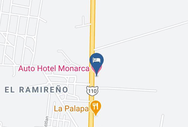 Jiquilpan - Auto Hotel Monarca Maps