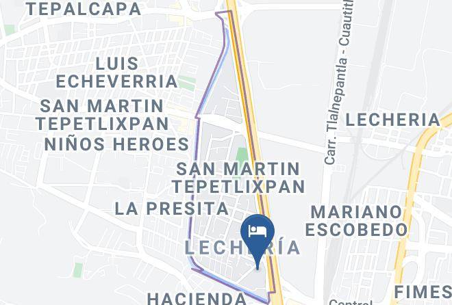 Auto Hotel Perinorte Map