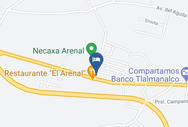 Tlalmanalco - Auto Hotel Tlalmanalco Maps