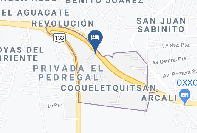 Tuxtla Gutierrez - Auto Hotel Troya Maps