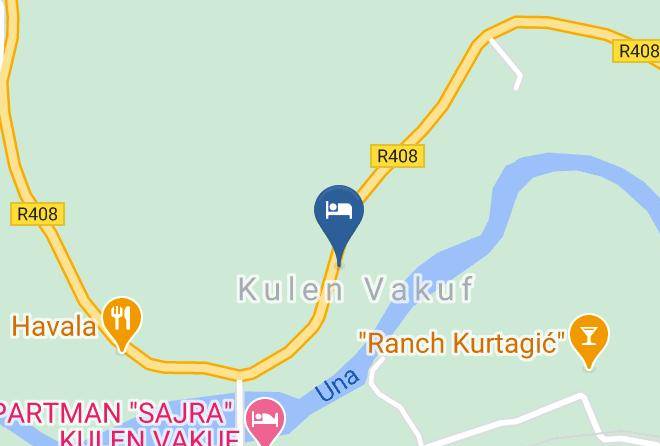 Unsko Sanski - Auto Kamp Lav Maps