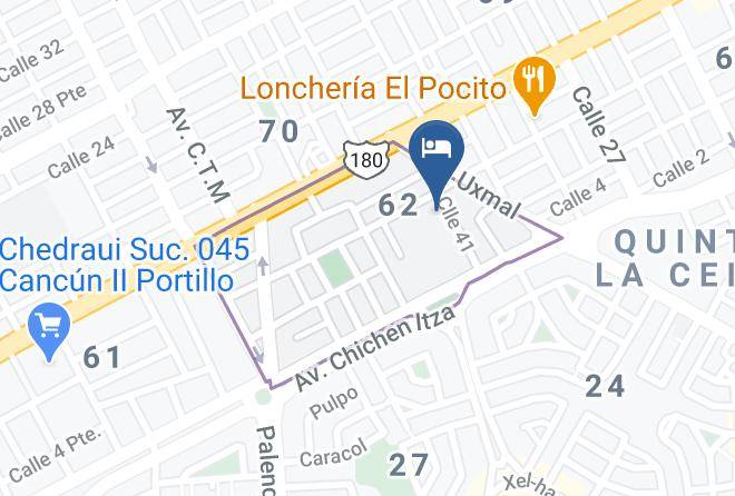Benito Juarez - Auto Posada Bombay Maps