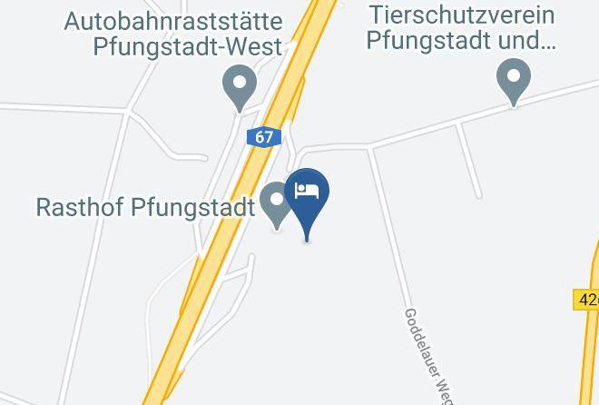 Darmstadt Dieburg - Autobahn Hotel Pfungstadt Ost Maps