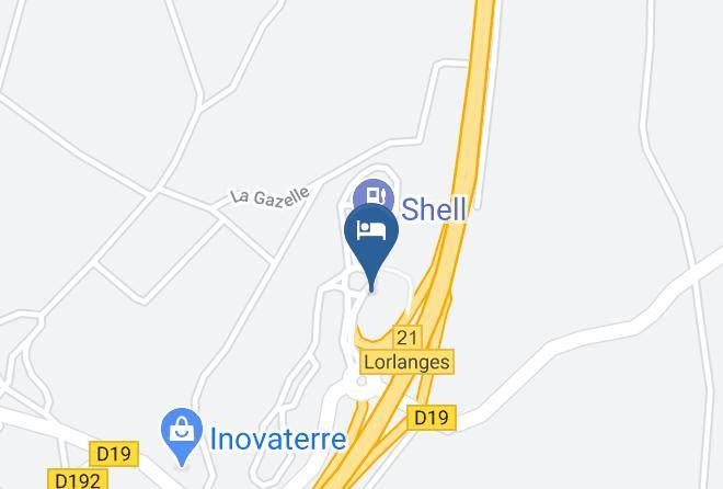 Haute Loire - Autogrill Aire De Lafayette Lorlanges A75 Maps