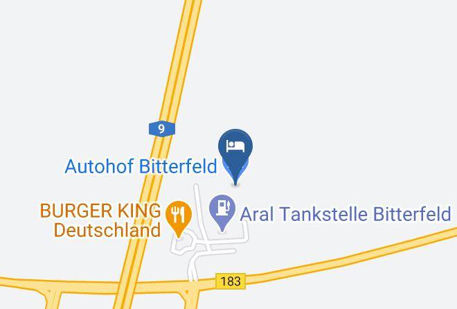 Anhalt Bitterfeld - Autohof Bitterfeld Maps