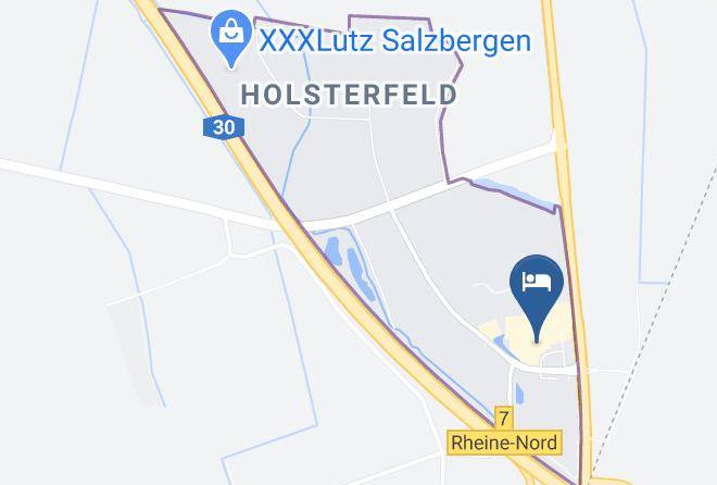 Autohof Und Hotel Salzbergen Map