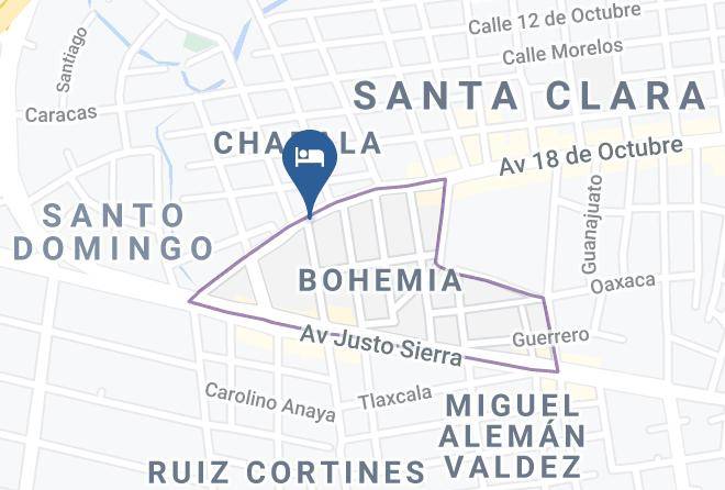 Minatitlan - Autohotel Praga Maps