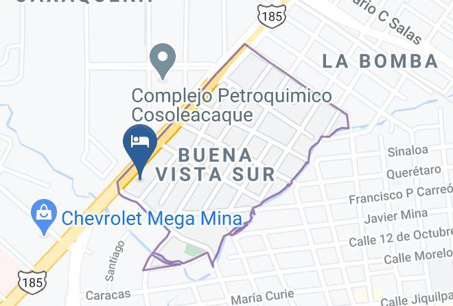 Minatitlan - Autohotel Secreto Maps