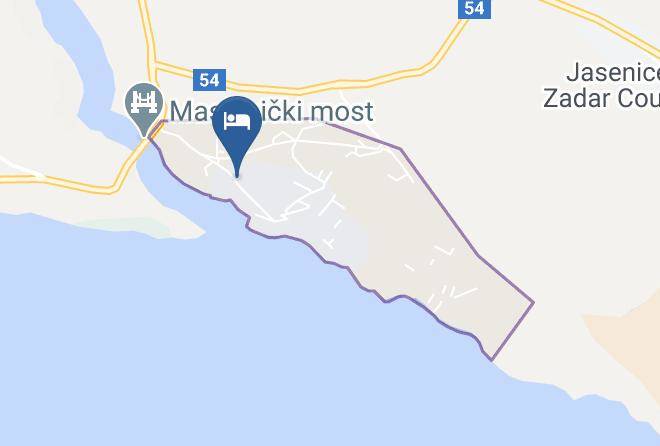 Jesenice - Autokamp Maslenica Maps