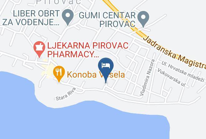 Pirovac - Autokamp Starine Maps