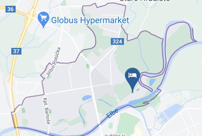 Pardubice - Autokemp Brickyard Pardubice Maps