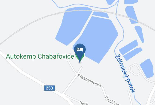 Usti Nad Labem - Autokemp Chabarovice Maps