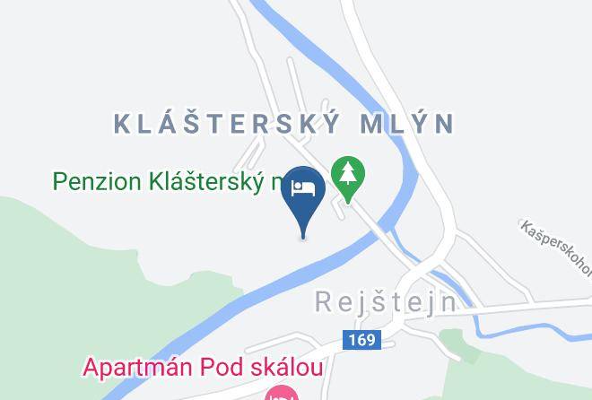Klatovy - Autokemp Klastersky Mlyn Maps