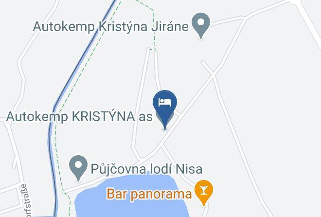 Hradek Nad Nisou - Autokemp Kristyna Inc Maps
