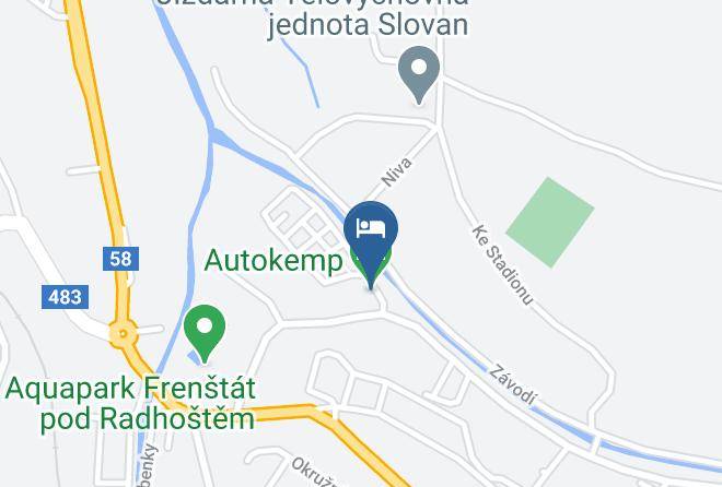 Novy Jicin - Autokemp Maps