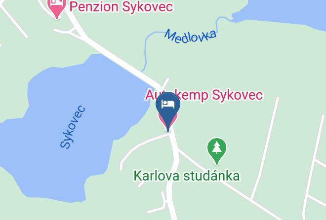 Zdar Nad Sazavou - Autokemp Sykovec Maps