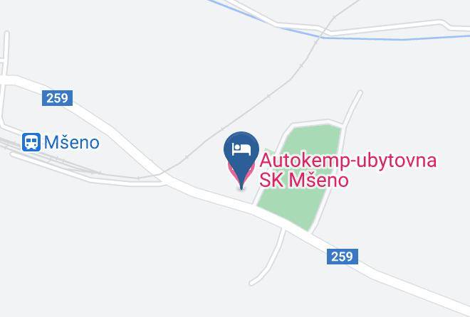 Autokemp Ubytovna Sk Mseno Map