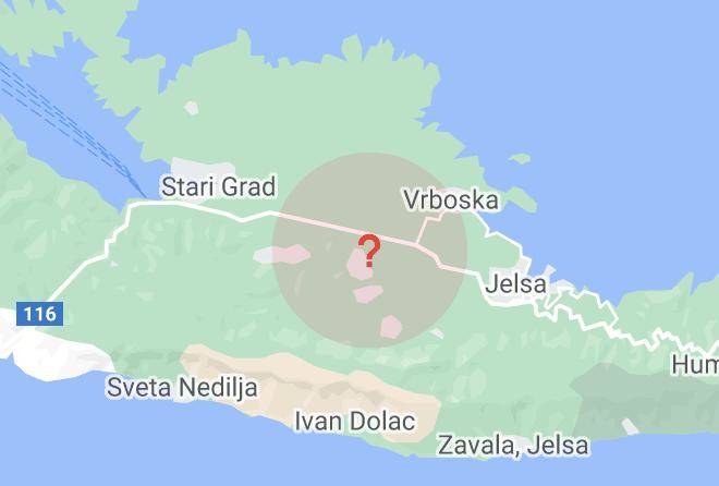 Stari Grad - Autoklub Hvar Maps