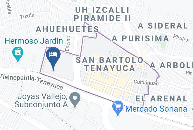 Tlalnepantla De Baz - Autoparador Tenayuca Maps
