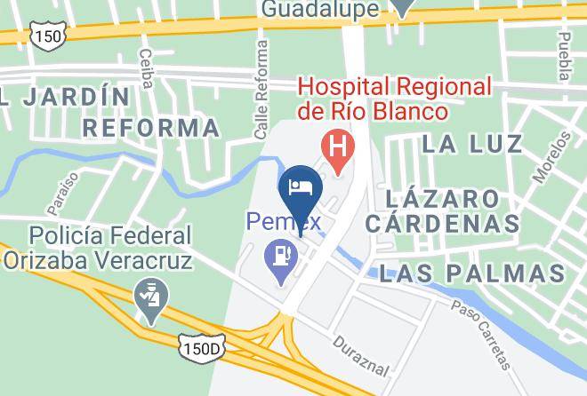 Huiloapan De Cuauhtemoc - Motel Autopista Maps
